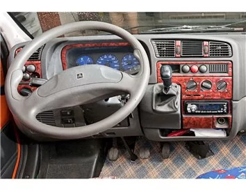 Car accessories Fiat Ducato 03.94-02.02 3D Interior Dashboard Trim Kit Dash Trim Dekor 32-Parts