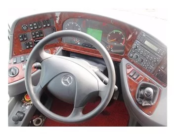 Car accessories Mercedes Tourismo 04.07-12.10 3D Interior Dashboard Trim Kit Dash Trim Dekor 19-Parts