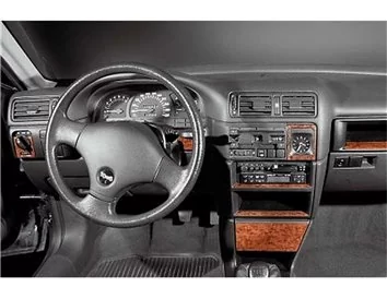 Opel Vectra A 09.87-07.95 3D Interior Dashboard Trim Kit Dash Trim Dekor 12-Parts - 1