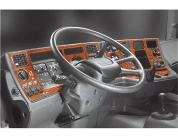 Car accessories Scania Scania 4-Series 01.96-04.04 3D Interior Dashboard Trim Kit Dash Trim Dekor 50-Parts