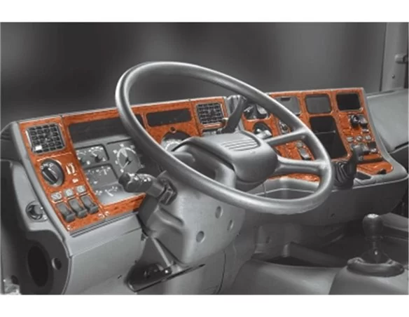 Car accessories Scania Scania 4-Series 01.96-04.04 3D Interior Dashboard Trim Kit Dash Trim Dekor 50-Parts