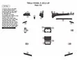 TESLA MODEL S 2012-UP 3D Interior Custom Dash Trim Kit 23-Parts