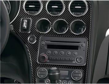 Alfa Romeo 159 2005-2011 3D Interior Custom Dash Trim Kit 27-Parts