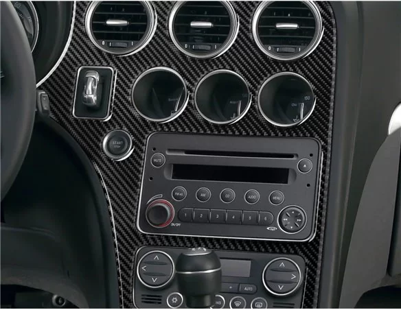 Alfa Romeo 159 2005-2011 3D Interior Custom Dash Trim Kit 27-Parts