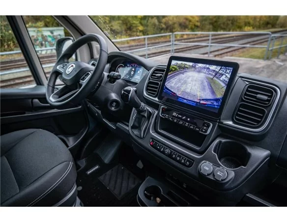 Fiat Ducato 2022 3D Interior Custom Dash Trim Kit 27-Parts