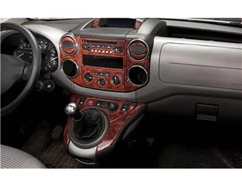 Car accessories Citroen Berlingo 08.2008 3D Interior Dashboard Trim Kit Dash Trim Dekor 40-Parts