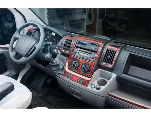 Car accessories Citroen Jumper 02.2006 3D Interior Dashboard Trim Kit Dash Trim Dekor 20-Parts