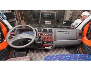 Car accessories Citroen Jumper 09.94-02.02 3D Interior Dashboard Trim Kit Dash Trim Dekor 32-Parts