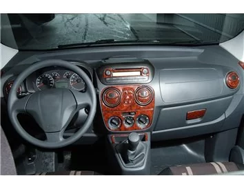 Car accessories Citroen Nemo 01.2008 3D Interior Dashboard Trim Kit Dash Trim Dekor 27-Parts