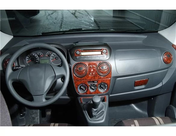 Car accessories Citroen Nemo 01.2008 3D Interior Dashboard Trim Kit Dash Trim Dekor 27-Parts